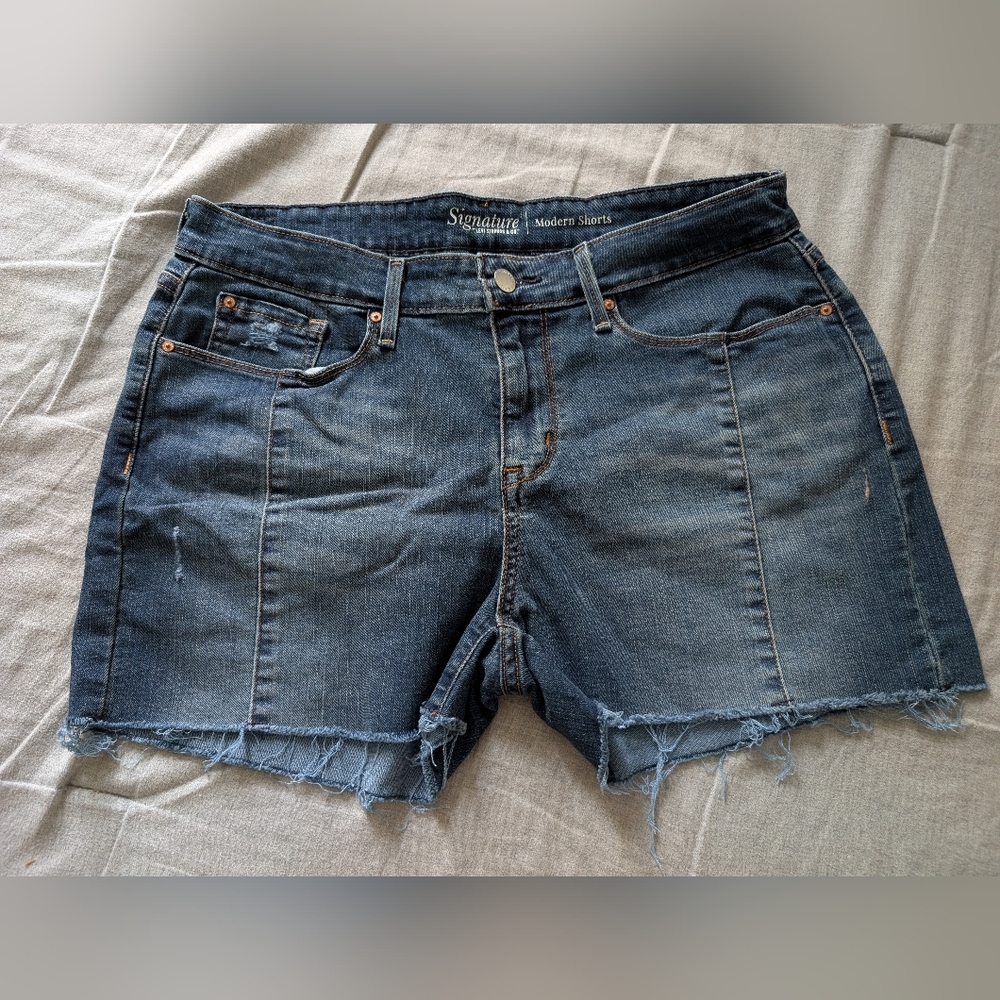 Levi's Signature Modern Jean Shorts Sz 10